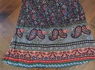 Gonna lunga in stile bohemien