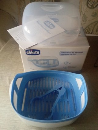 Esterilizador microondas Chicco
