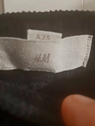Lote 2 pantalones pana H&M negro y verde