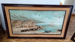 Cuadro paisaje marino