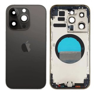 Struttura e copertura per iPhone 14 Pro (Nero)