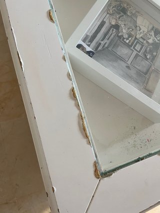Mesa centro cristal madera LIATORP Ikea