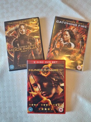Pack 3 DVD Los Juegos del Hambre (Ingles)