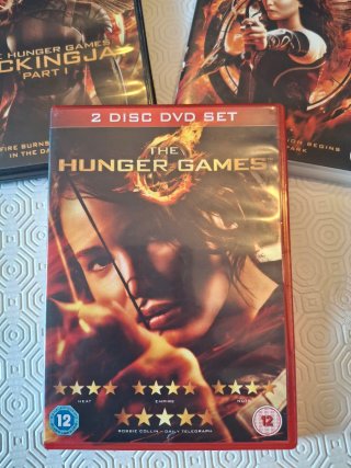 Pack 3 DVD Los Juegos del Hambre (Ingles)
