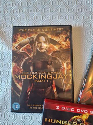 Pack 3 DVD Los Juegos del Hambre (Ingles)