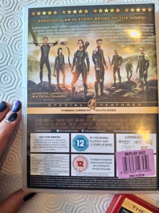 Pack 3 DVD Los Juegos del Hambre (Ingles)