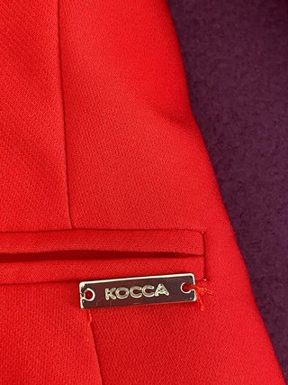 Blazer monopetto donna Kocca col. Rosso Taglia M