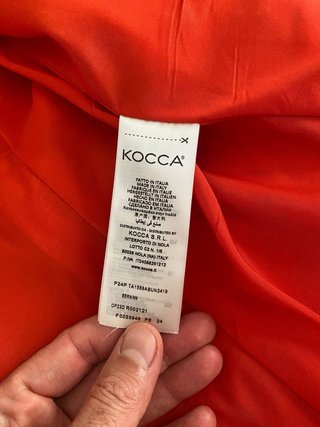 Blazer monopetto donna Kocca col. Rosso Taglia M