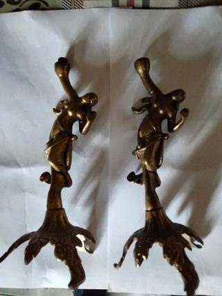 Pies de lámpara antiguos