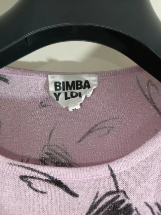 Jersey Bimba y Lola floral rosa