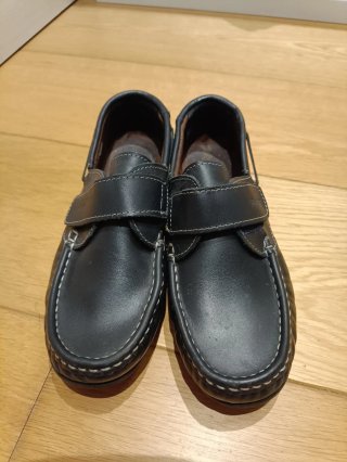 Zapatos de piel negros para hombre