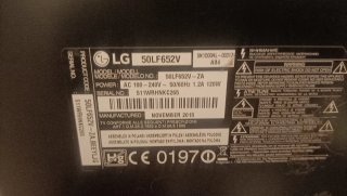 Smart TV 50LF652V LG 50 para recambios
