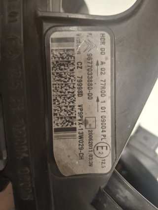 Faro Delantero Derecho Citroën C3 II / DS3