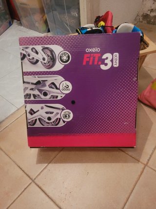 Patines en línea Oxelo T 35-38 Regalo protectores