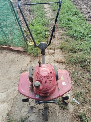 Motocultor Honda Rojo