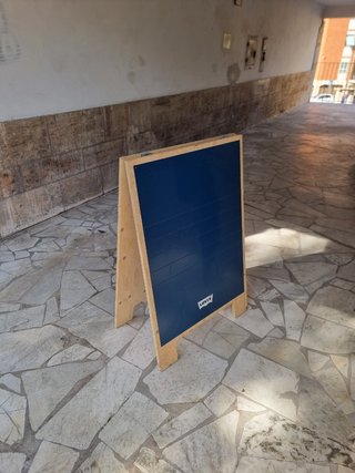 Lavagna pubblicitaria Levi's