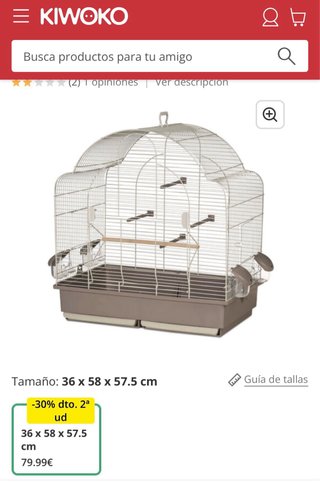 Jaula grande para pájaros