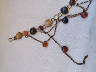 Conjunto Vintage Gargantilla y Pendientes