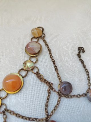 Conjunto Vintage Gargantilla y Pendientes