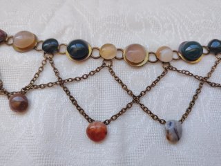 Conjunto Vintage Gargantilla y Pendientes