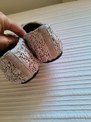 Bailarinas Zara trenzadas beige