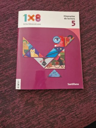 1x8 Ocho libros en uno Lecturas 5, Quinto primaria