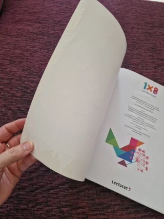 1x8 Ocho libros en uno Lecturas 5, Quinto primaria