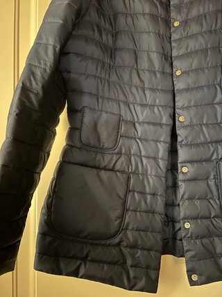 Piumino blu donna