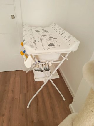 Bañera cambiador bebé