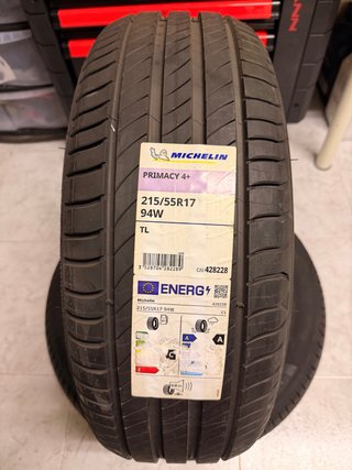 Neumático Michelin Primacy 4+ 215/55R17 94W