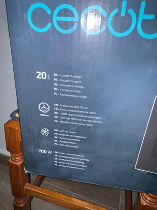 Microondas Cecotec Proclean 2010