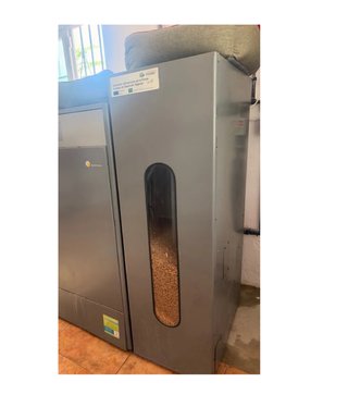 Tolva depósito para caldera pellets DOMUSA