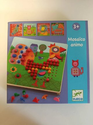Juego Djeco Mosaico Animo 3+