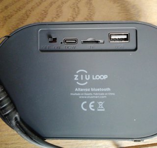 Altavoz Bluetooth ZIU 5W Negro