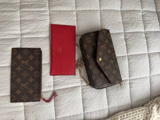 Borsa Louis Vuitton con stampa Felicite