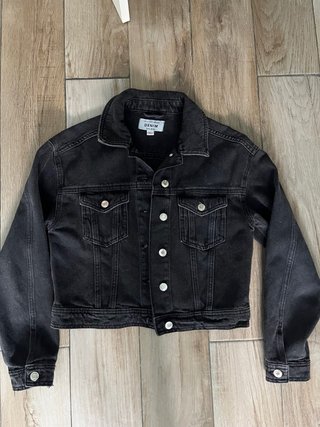 Chaqueta vaquera negra