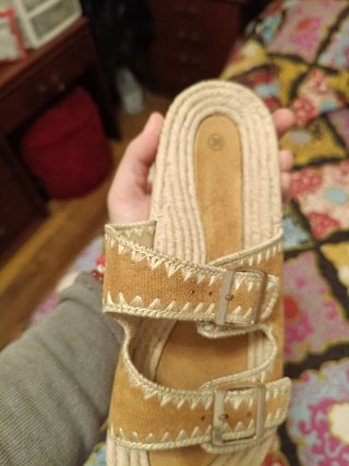Sandalias esparto boho talla 38