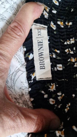 Falda pantalón Brownie floral XXS
