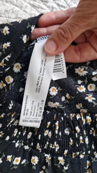 Falda pantalón Brownie floral XXS