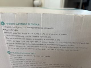 Asiento elevador plegable Olmitos