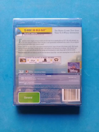 Blu-ray 3D A Pequena Sereia