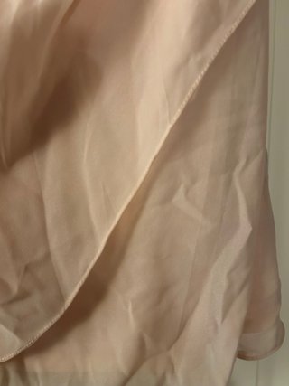 Abito da sera rosa scollo americano