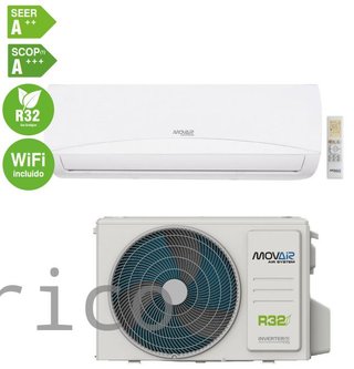 Aire Acondicionado Inverter Calefacción Wifi 2270 frigorías