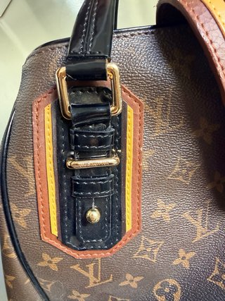 Borsa Louis Vuitton Monogram e Pelle Nera