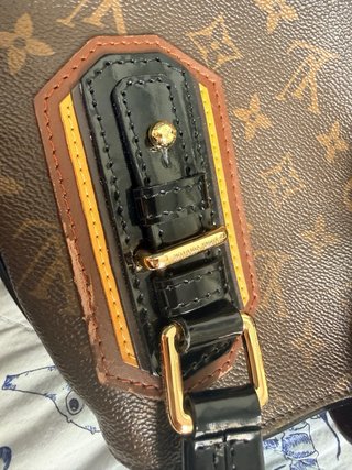 Borsa Louis Vuitton Monogram e Pelle Nera