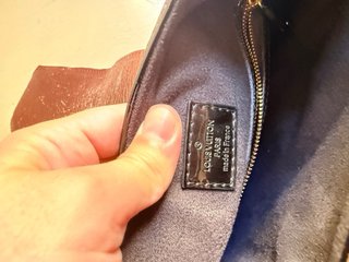 Borsa Louis Vuitton Monogram e Pelle Nera