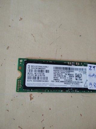 DISCO SSD NVME SAMSUNG 2TB PM981A