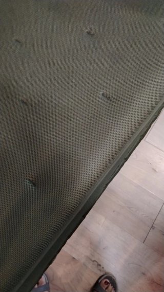 Cama más colchón de pesca plegable