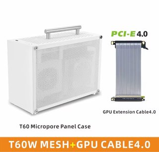 Chollo! METALFISH T60 Mini ITX Caja Blanca 9L
