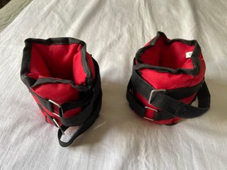 Pesas Tobillo/Muñeca Rojas